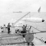 HMCS WASAGA Mine Sweeping