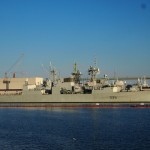 Sunrise on HMCS MONTREAL