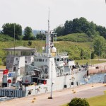 HMCS GOOSE BAY -Iroquois Lock