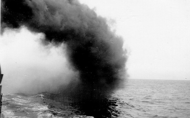 HMCS TRENTONIAN Smoke Screen