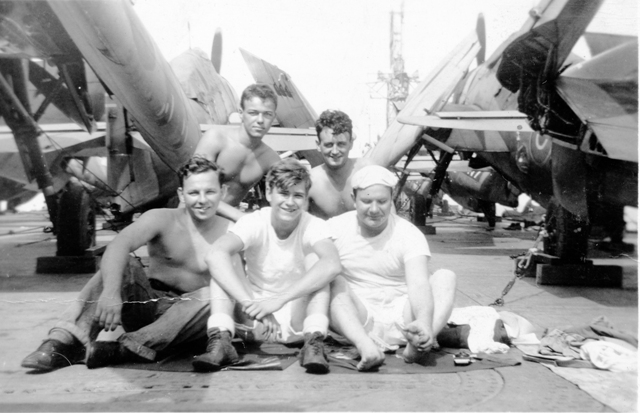 Canadian Sailors in HMS Puncher