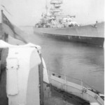 PRINZ EUGEN Arriving Wilhelmshaven, Germany