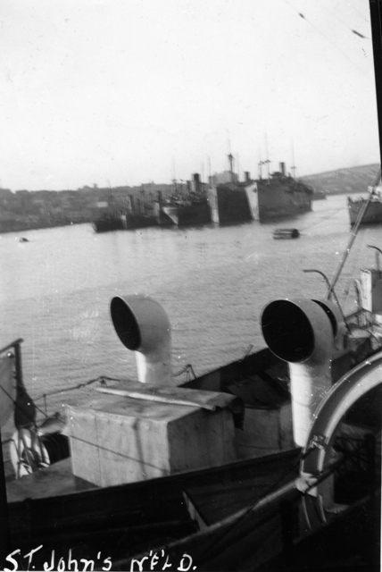 Busy St. John`s Harbour