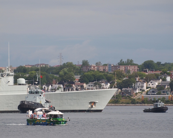 Busy Halifax Harbour