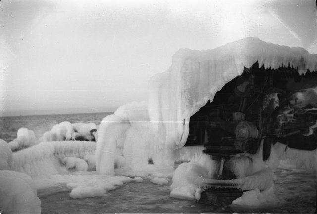 HMCS WASAGA's Forward Gun
