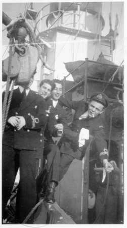 Christmas in HMCS MAYFLOWER 1944