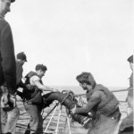 HMCS WASAGA Refueling-At-Sea