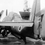 HMS PUNCHER Ferrying Aircraft