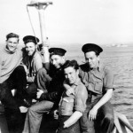 RCN Sailors in HMS PUNCHER