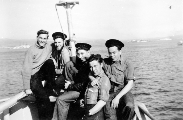 RCN Sailors in HMS PUNCHER