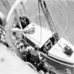 HMCS IROQUOIS Floral Sea Boat