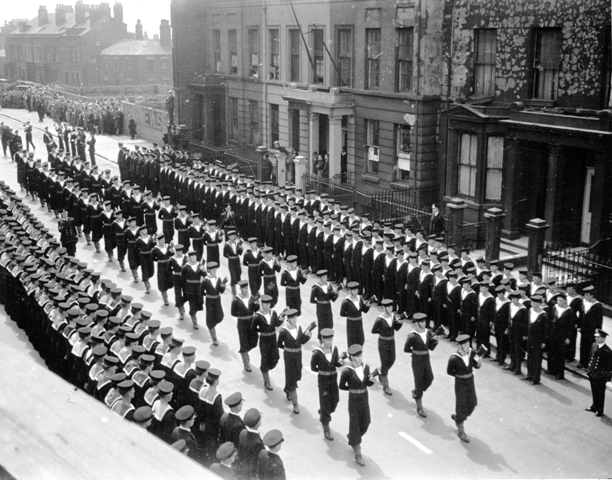 Funeral Capt F. J. Walker, RN