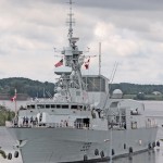 HMCS TORONTO Entering Lock