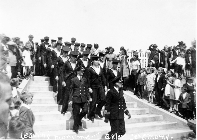 HMCS WASAGA at Memorial Day