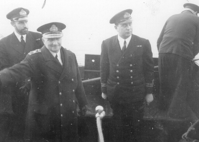 Rear-Admiral Fairbairn, RN FOIC Milford Haven