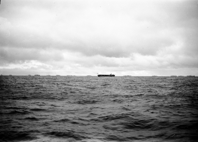MAC Ship Recovering Aircraft