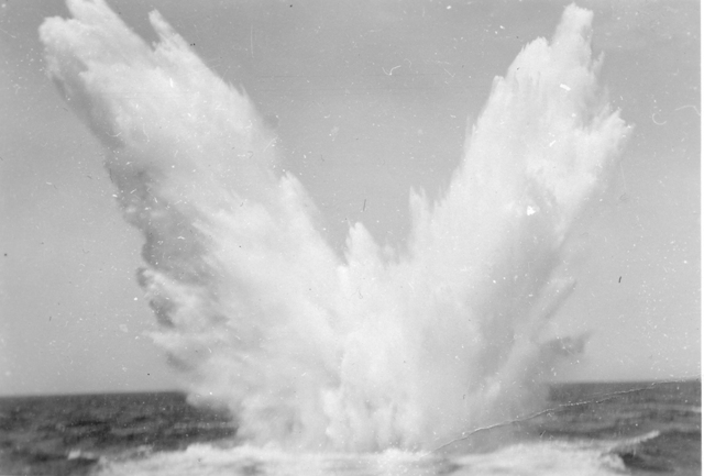 HMCS IROQUOIS Depth Charge