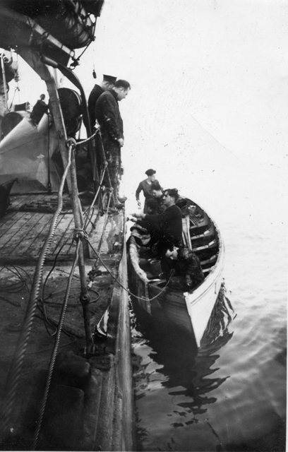 HMCS WASAGA Collision