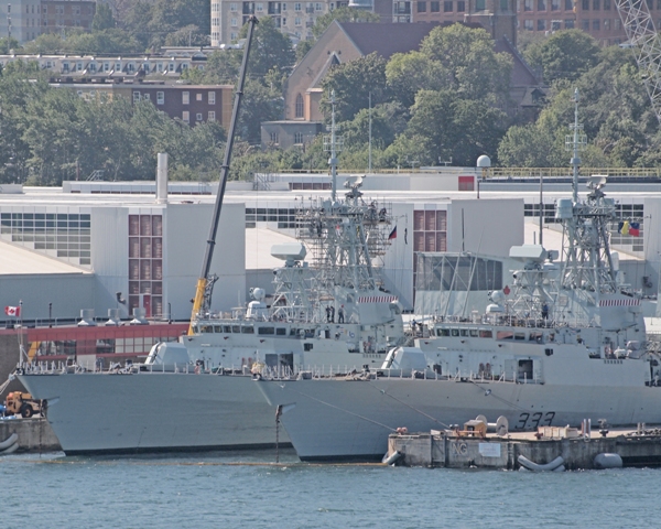 HMCShips TORONTO and HALIFAX
