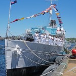 HMCS SACKVILLE Dressed