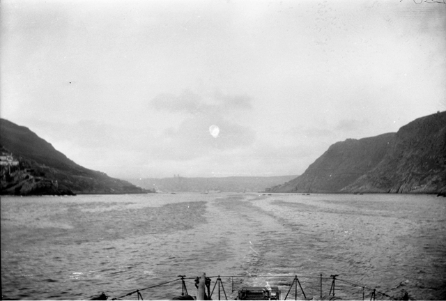Sailing out of St. John's