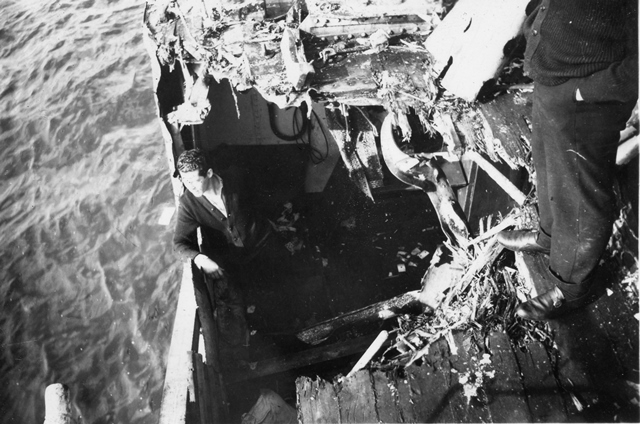HMCS WASAGA Collision