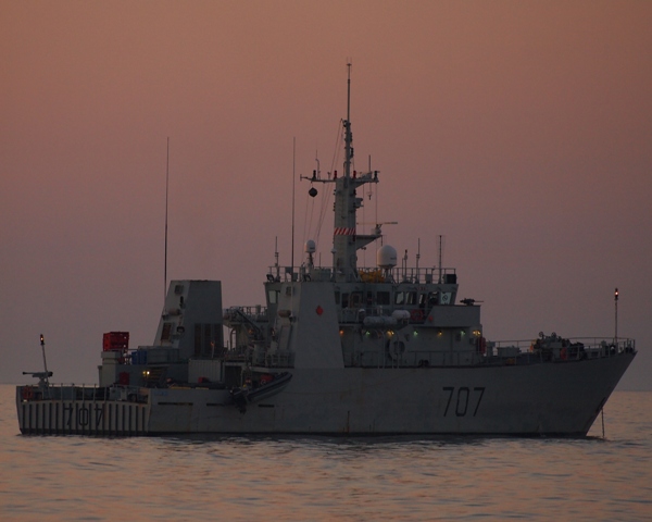 HMCS GOOSE BAY Sunrise