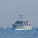 HMCS GOOSE BAY on Lake Ontario
