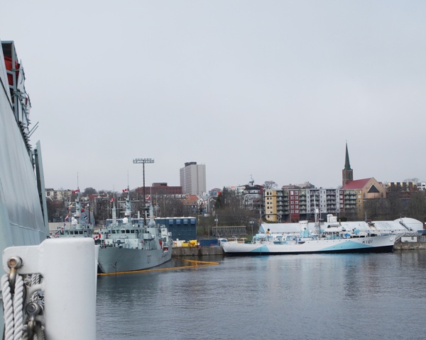 HMCS SACKVILLE and HMCS GOOSE BAY