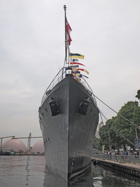 HMCS HAIDA Dressed Overall