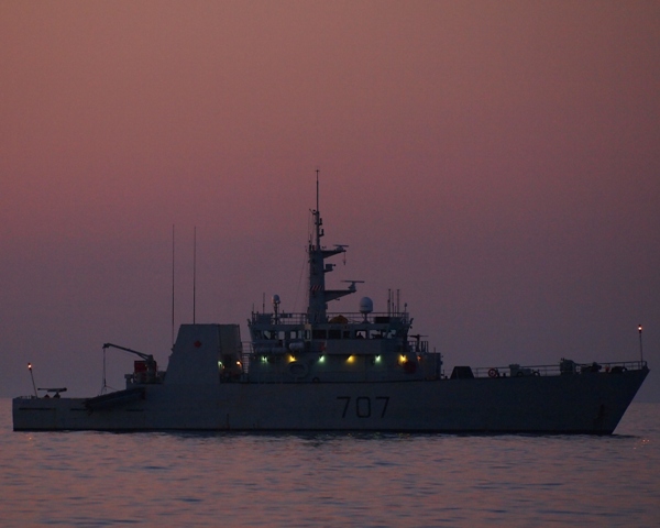 HMCS GOOSE BAY Sunrise