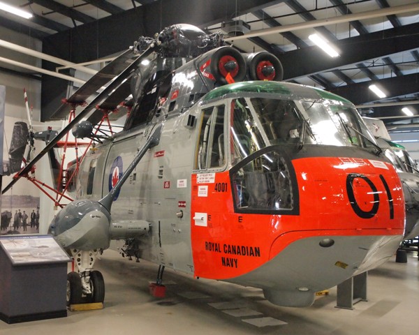 RCN Sikorsky CH-124 Sea King Helicopter