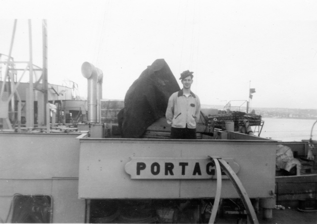 HMCS PORTAGE Sailor