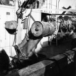 HMCS WASAGA Depth Charge Thrower