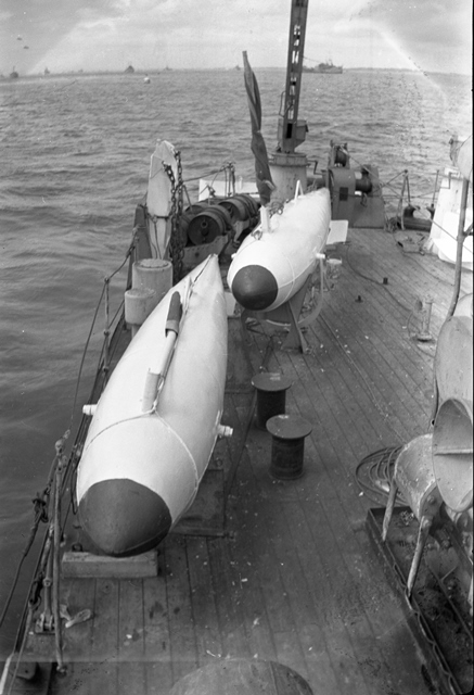 HMCS WASAGA Minesweeping Gear