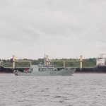 HMCS GOOSE BAY meets MV Resko