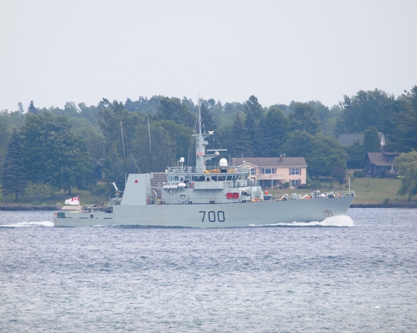 HMCS KINGSTON in Upper Canada