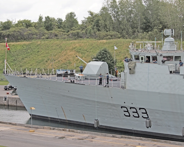 HMCS TORONTO at Iroquois