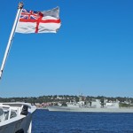 HMCS MONTREAL Passing HMCS SACKVILLE