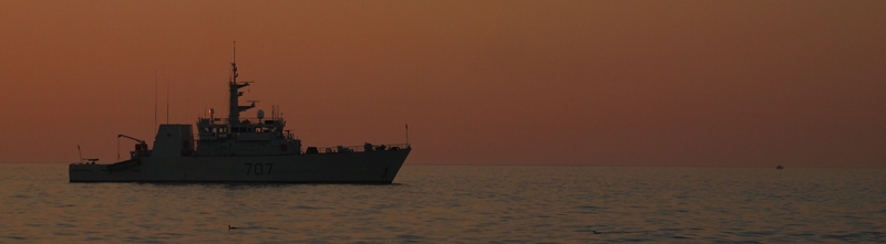 HMCS GOOSE BAY Sunrise