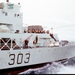 Jack-Stay Transfer -HMCS BEACON HILL