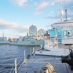 HMCS SACKVILLE Nested with MCDV’s