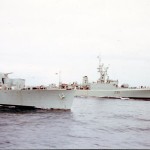 RCN Ships -Line Abreast