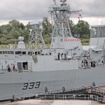 HMCS TORONTO Enters Iroquois Lock