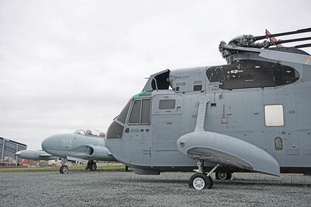 Sea King over a Silver Star