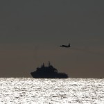 HMCS HARRY DEWOLF -Aurora Fly Past