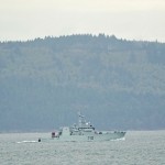 HMCS BRANDON Underway