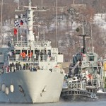 HMCS GOOSE BAY Returns to Dockyard
