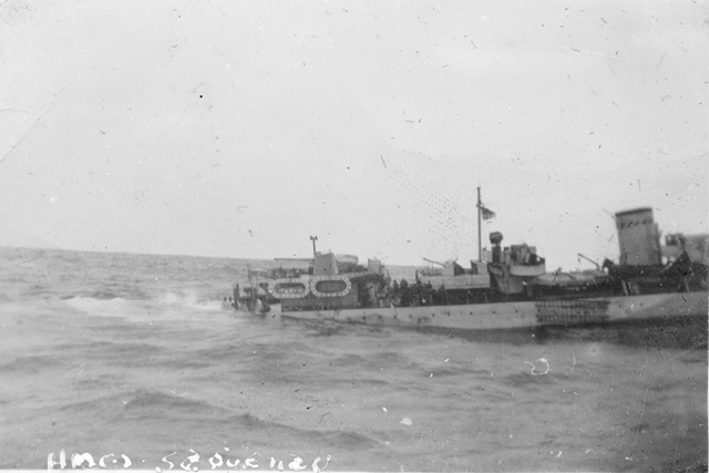 Collision HMCS SAGUENAY (I)