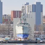 HMCS MONTREAL on the Syncrolift